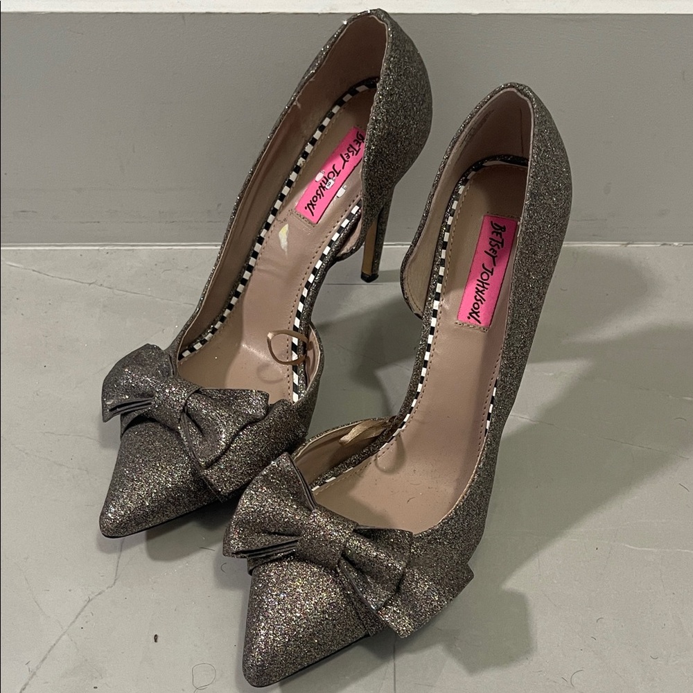 Sparkled Betsey Johnson Heel